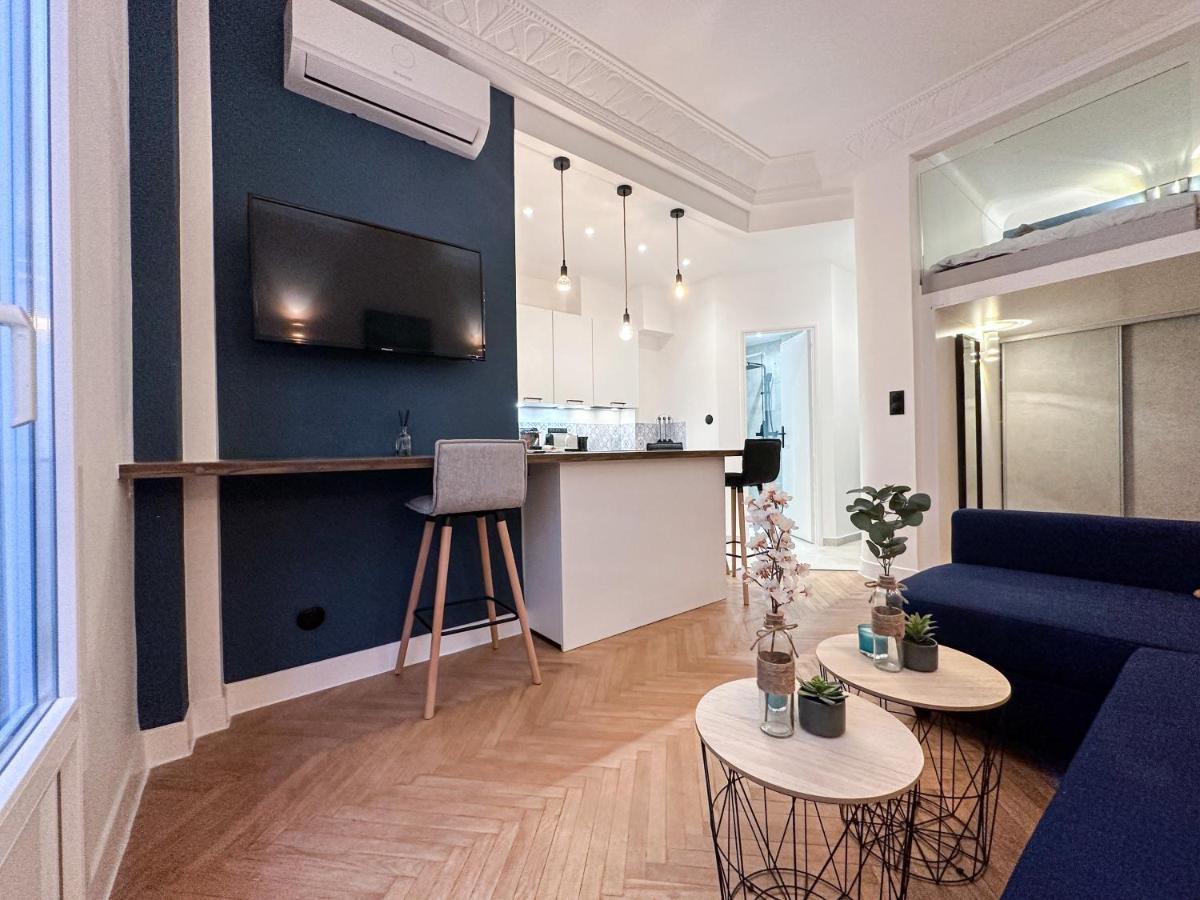 Clemenceau - Appartement Central, Calme, Cosy, Moderne 尼斯 外观 照片
